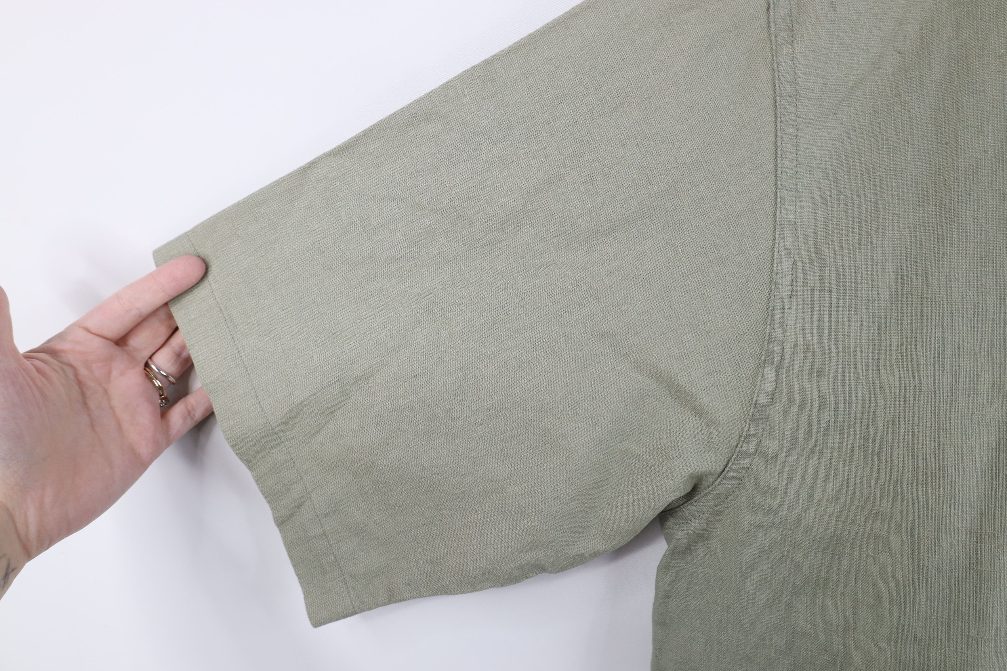 Vintage Vintage 90s Streetwear Blend Baggy Fit Collared Button Shirt Size US XL / EU 56 / 4 - 7 Thumbnail