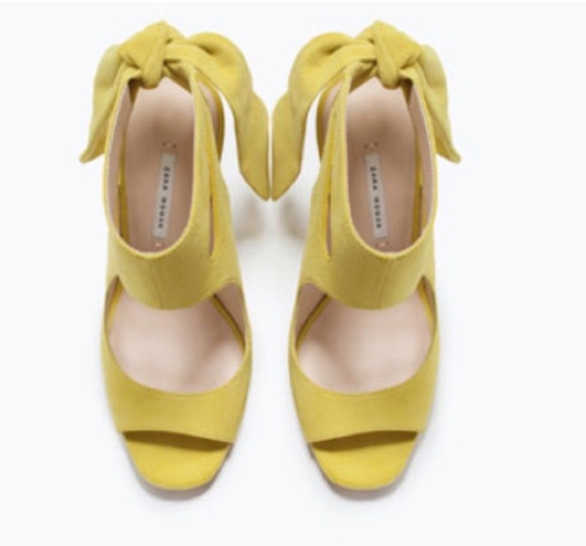 Zara Zara tie back leather sandals Size US 10 / IT 40 - 3 Thumbnail