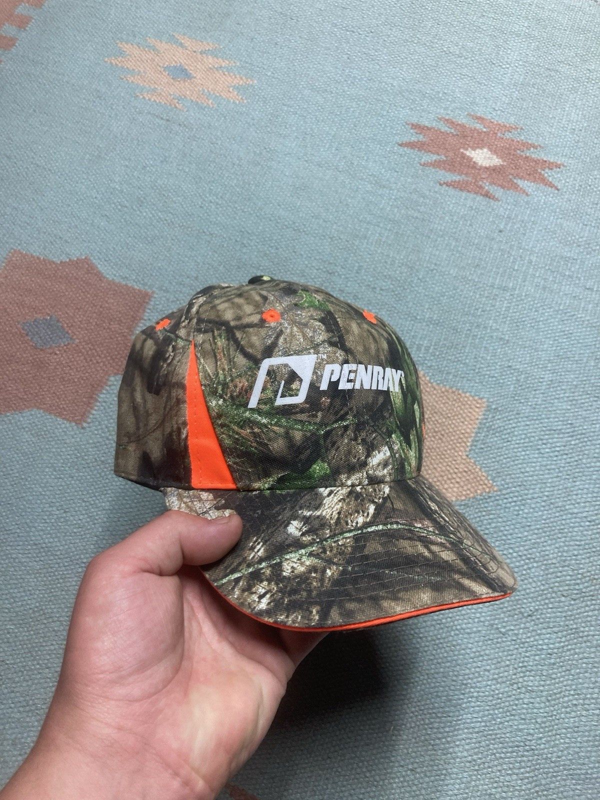 Mossy Oaks × Vintage Strapback hat camo cap mossy oak Penray automotive blaze NWT Size ONE SIZE - 1 Thumbnail