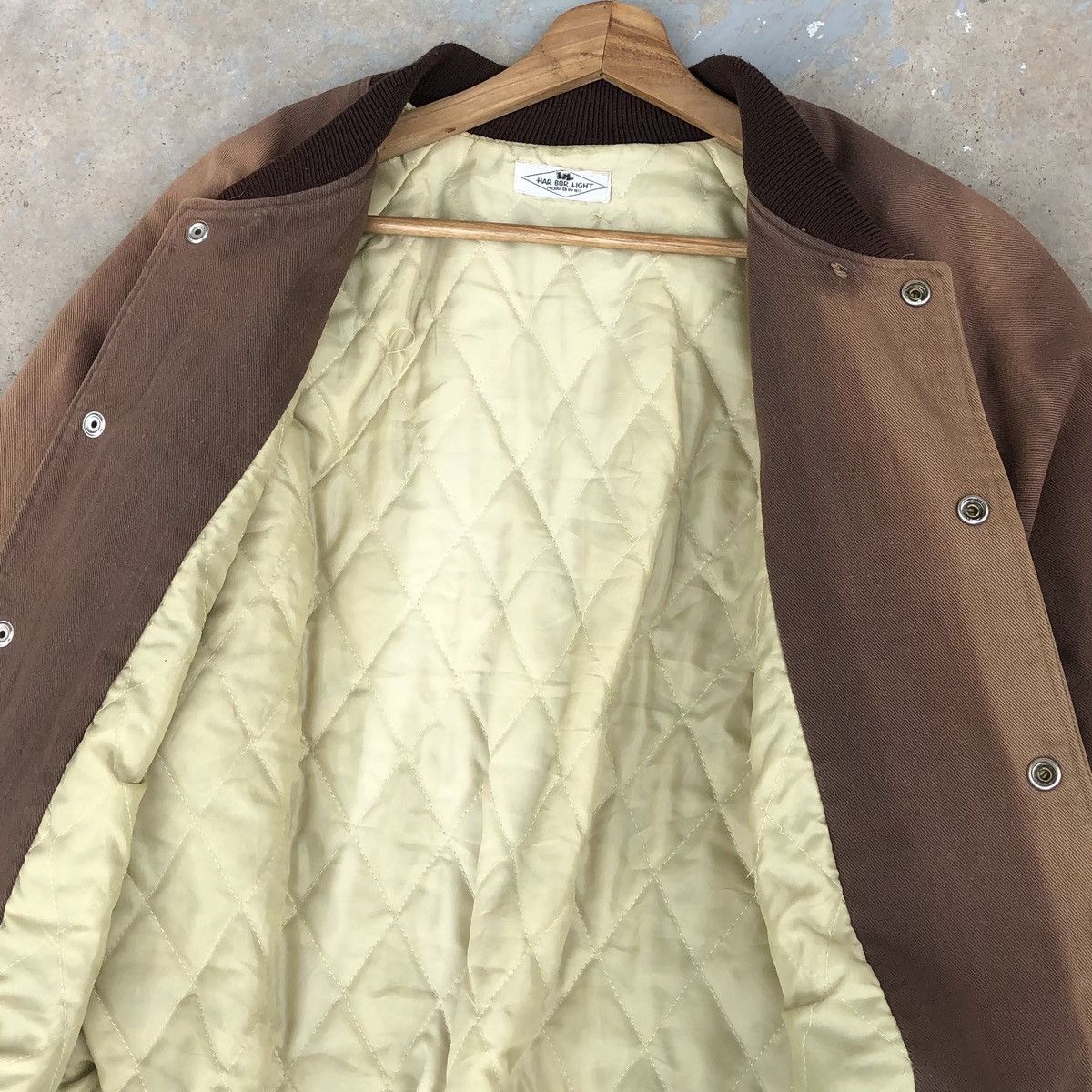 Vintage Vintage HAR BOR LIGHT HEADER FADED Bomber Jacket Size US L / EU 52-54 / 3 - 19 Thumbnail