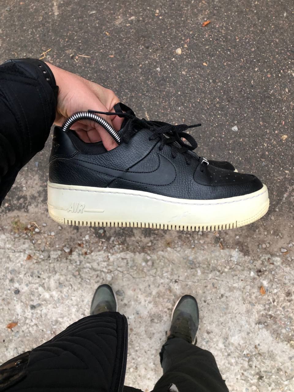 Nike × Vintage VERY RARE NIKE AIR FORCE DESIGNER SNEAKERS JAPAN STYLE Y2K Size US 8 / IT 38 - 6 Thumbnail