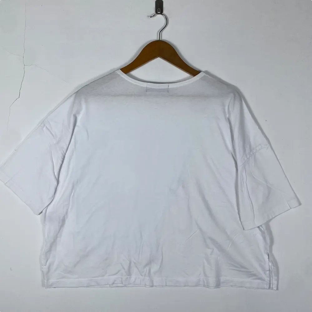 Zucca ZUCCA Women Baggy Cropped Tops Design Tee Medium Size Size M / US 6-8 / IT 42-44 - 4 Thumbnail