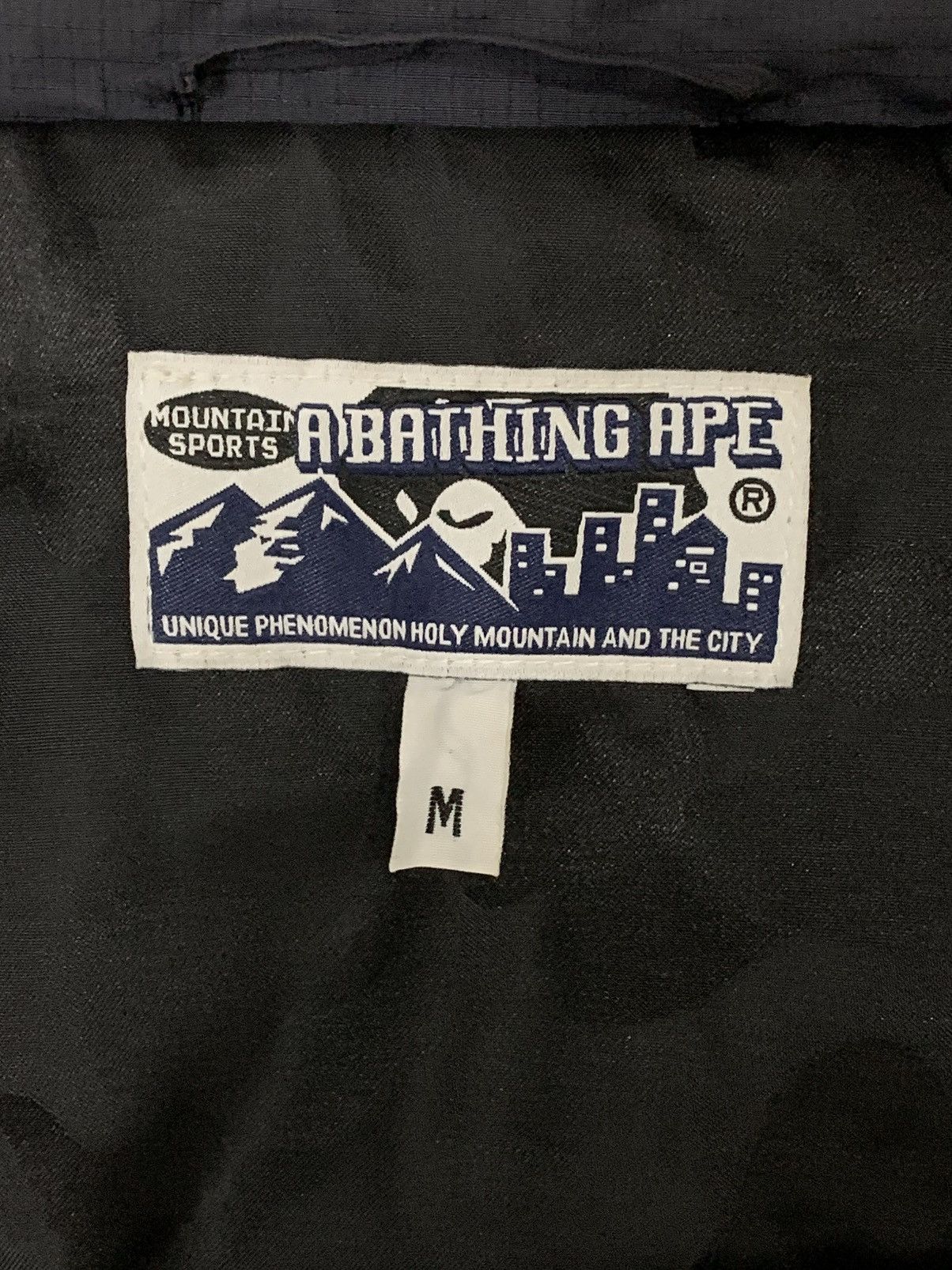 Bape BAPE JACQUARD ABC PRINT INTERIOR - DOWN FEATHER HOODED VEST Size US M / EU 48-50 / 2 - 2 Thumbnail