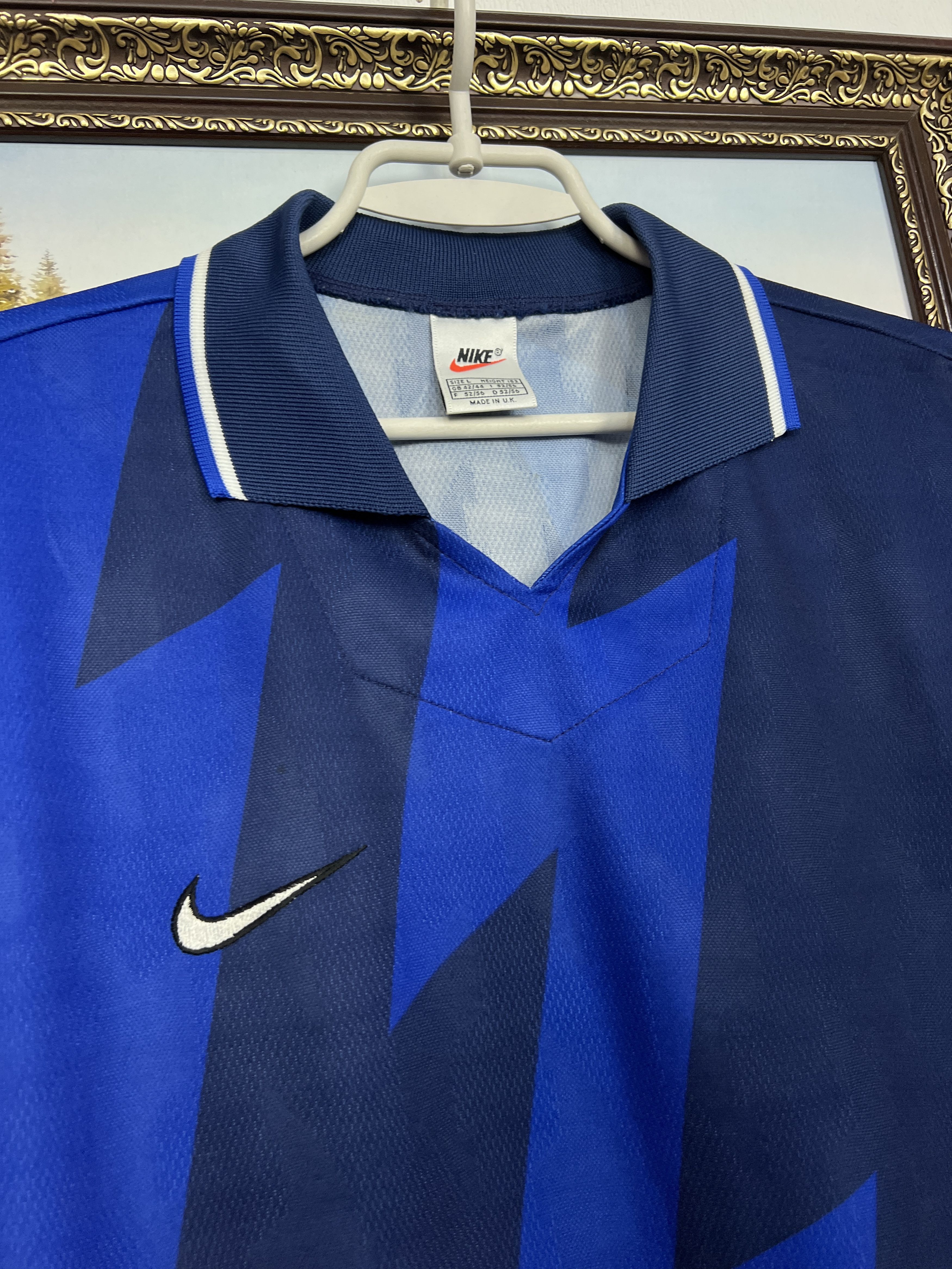 Nike Vintage Arsenal Football Template Long Sleeve Shirt Jersey Size US L / EU 52-54 / 3 - 3 Thumbnail