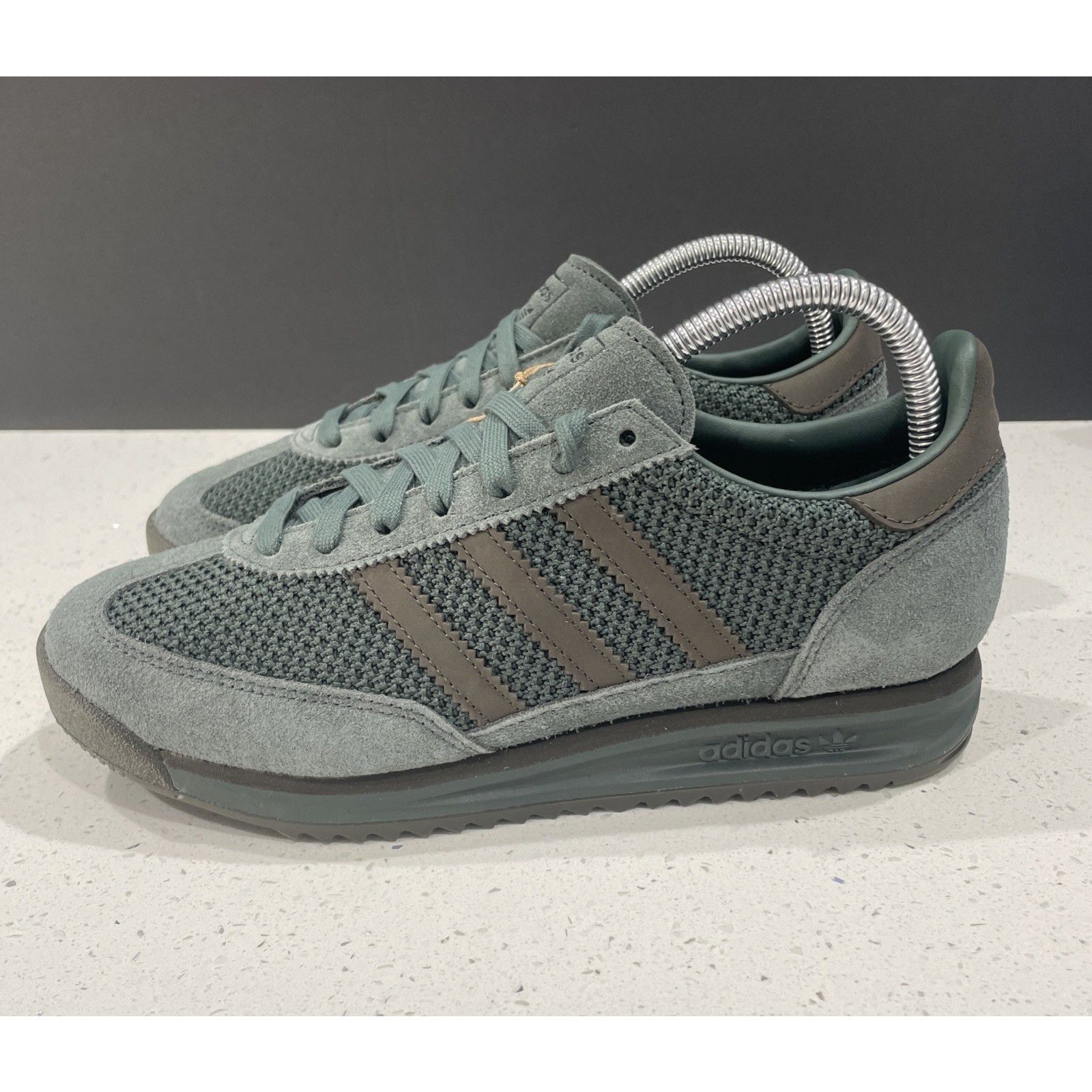 Adidas adidas SL 72 RS Legend Ivy Shadow Olive Men's 7.5 Retro NEW Size US 7.5 / EU 40-41 - 3 Thumbnail