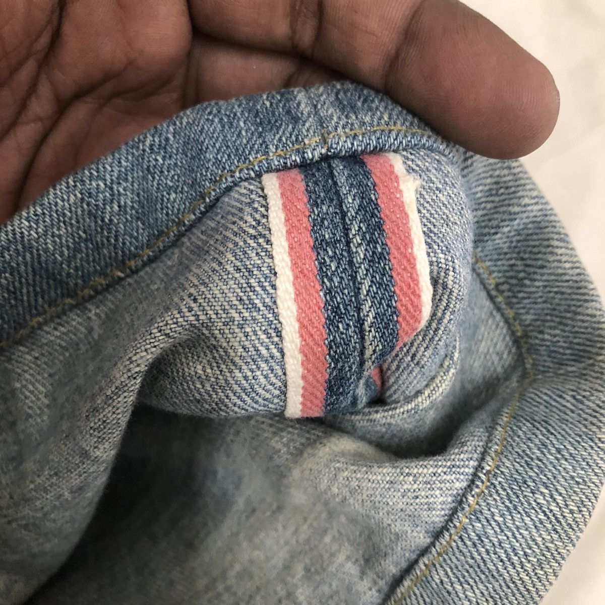 Edwin × Japanese Brand EDWIN 505ZX SELVEDGE DENIM Size US 33 - 5 Thumbnail