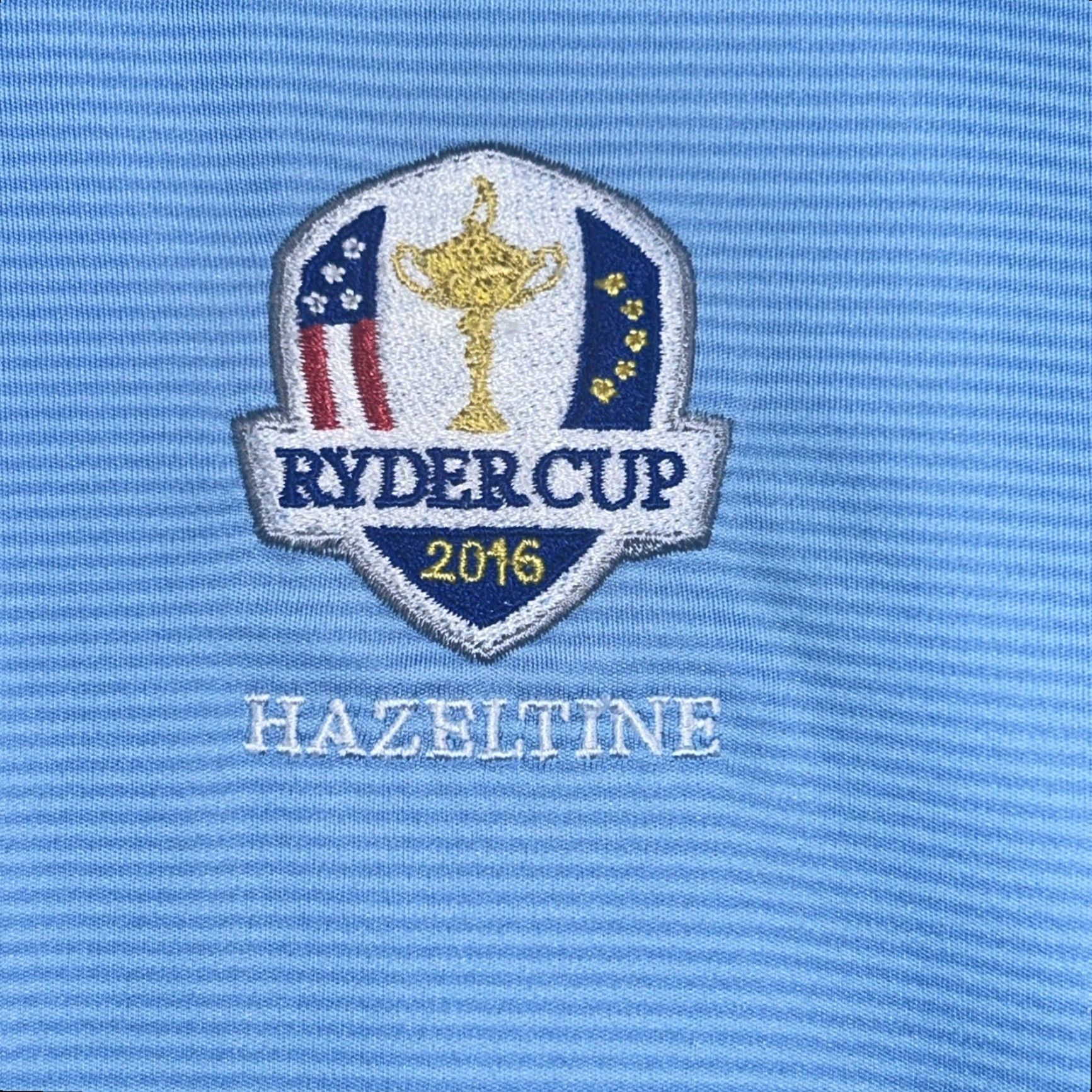 Vintage Greg Norman Golf Polo Shirt Play Dry 2016 Ryder Cup Hazeltine M Performance Blue Shirt Polo Men M Blue Golf Size US M / EU 48-50 / 2 - 3 Thumbnail