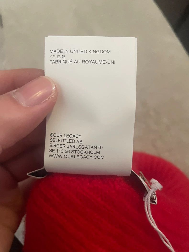 Our Legacy our legacy Cashmere knitted hat 2503-Nextarrow Size ONE SIZE - 8 Thumbnail