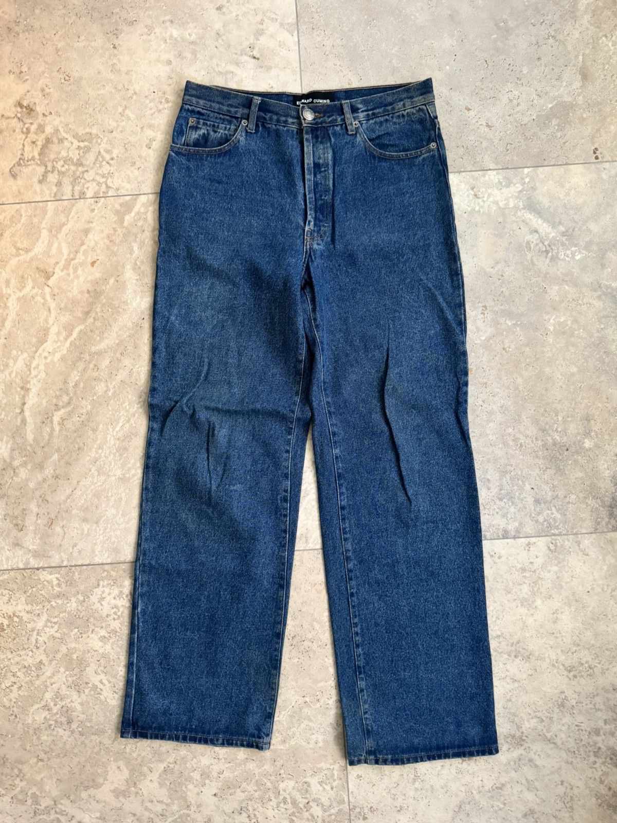 Edward Cuming AW22 Indigo straight denim Size US 30 / EU 46 - 10 Thumbnail