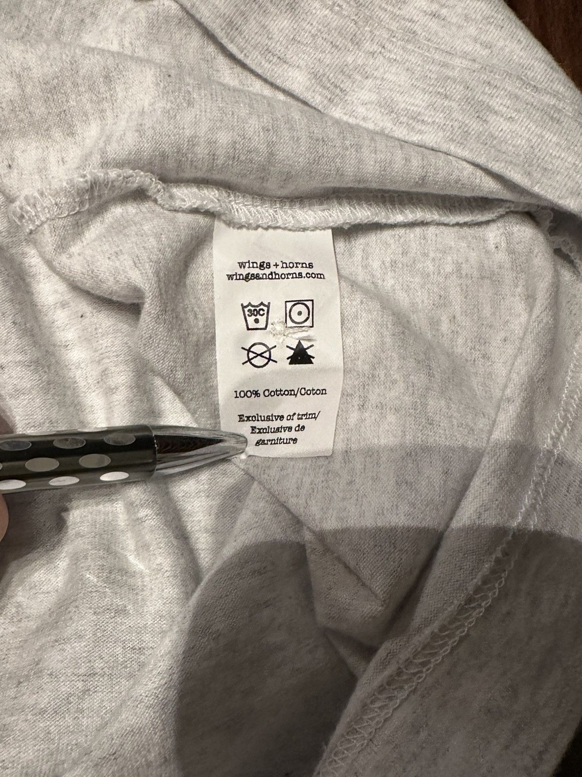 Wings + Horns Wings + Horns Pima Jersey Henley Size US L / EU 52-54 / 3 - 4 Thumbnail