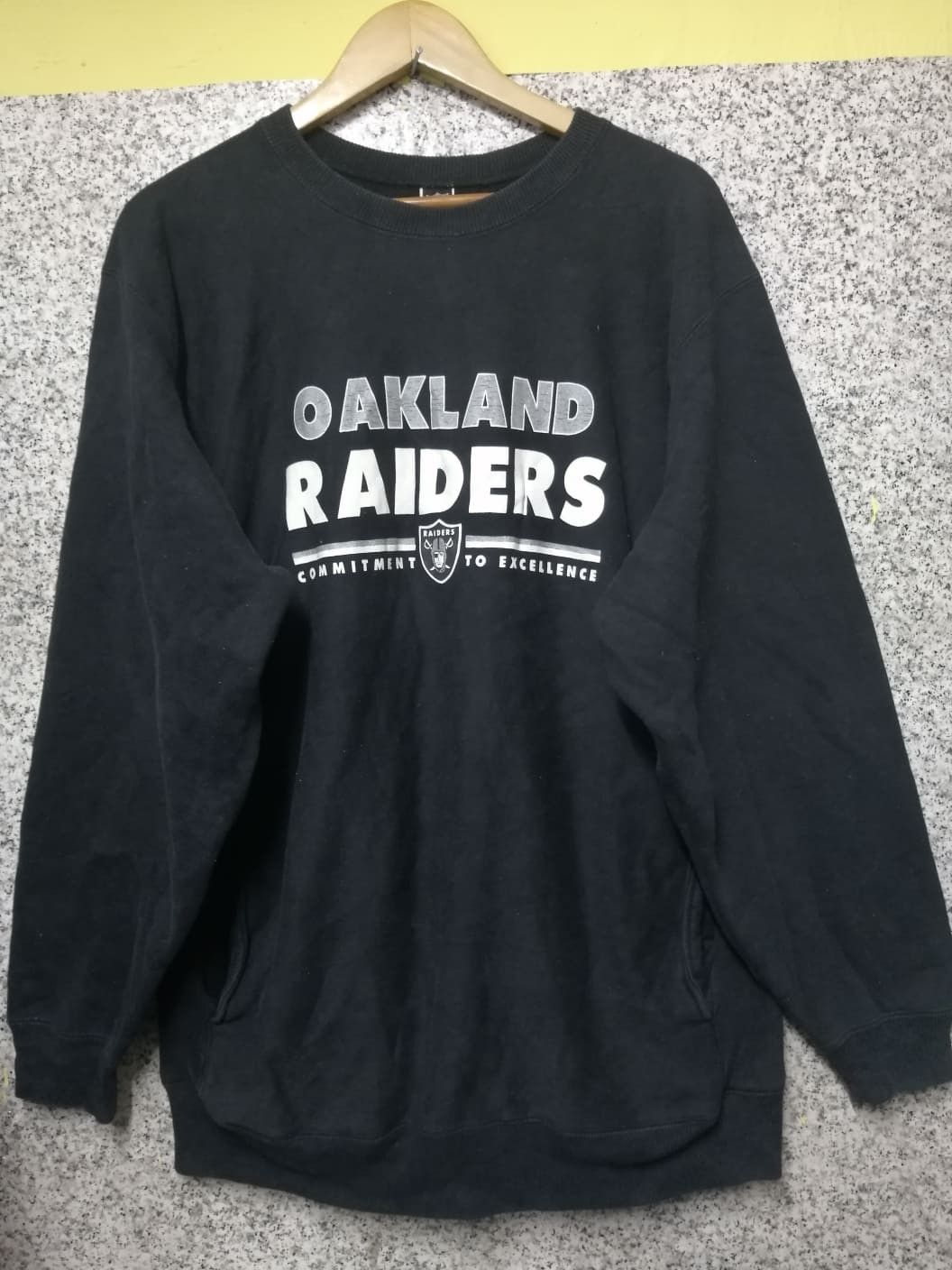 NFL × Vintage Vintage NFL Oakland Riders Big Logo Very Rare Size US L / EU 52-54 / 3 - 1 Thumbnail