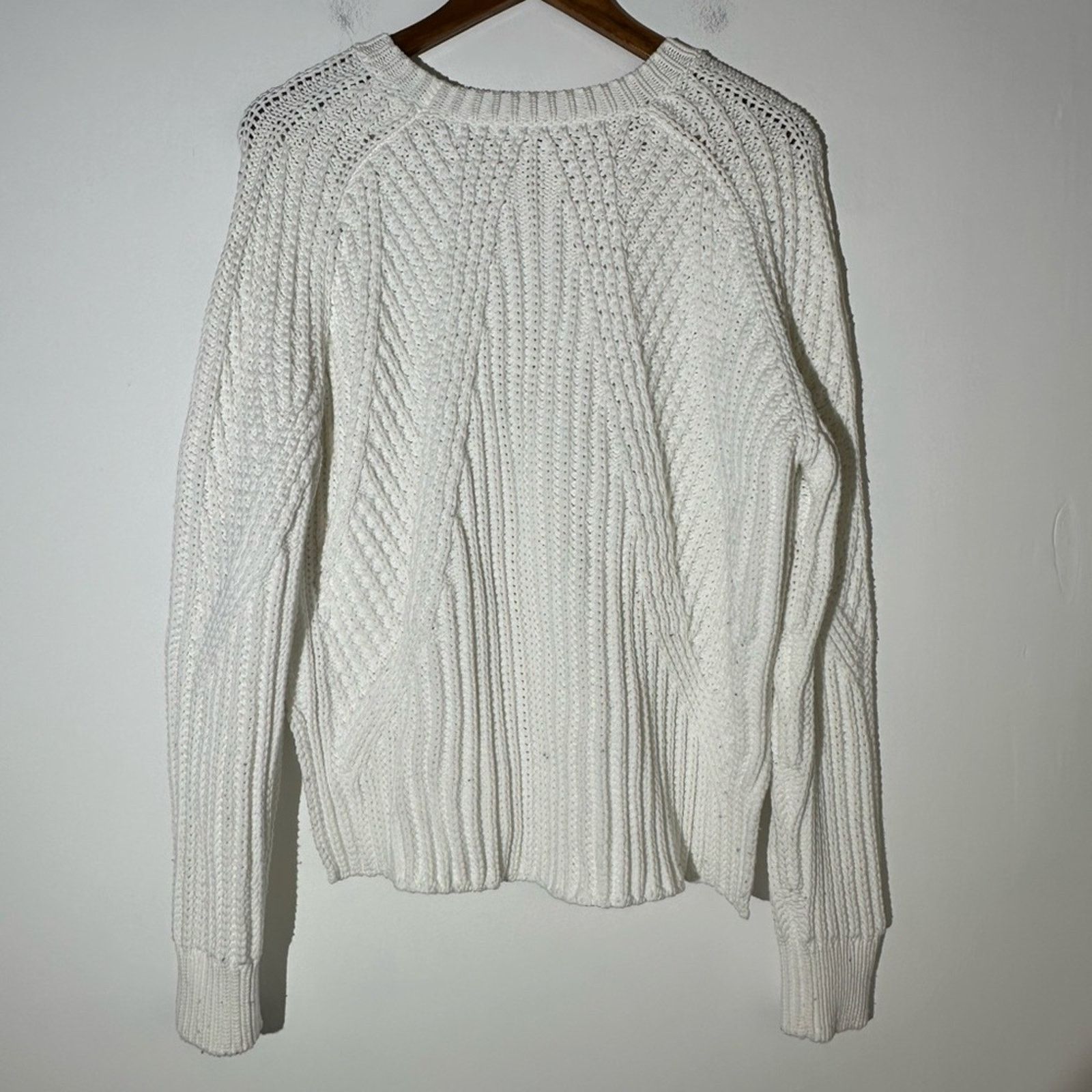 Vince Vince Cable Knit Fiaherman’s Sweater Size M / US 6-8 / IT 42-44 - 4 Thumbnail