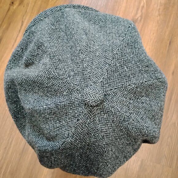 Other Vintage Capas Herringbone Newsboy Derby Ivy Driving Cap Hat Size ONE SIZE - 4 Thumbnail