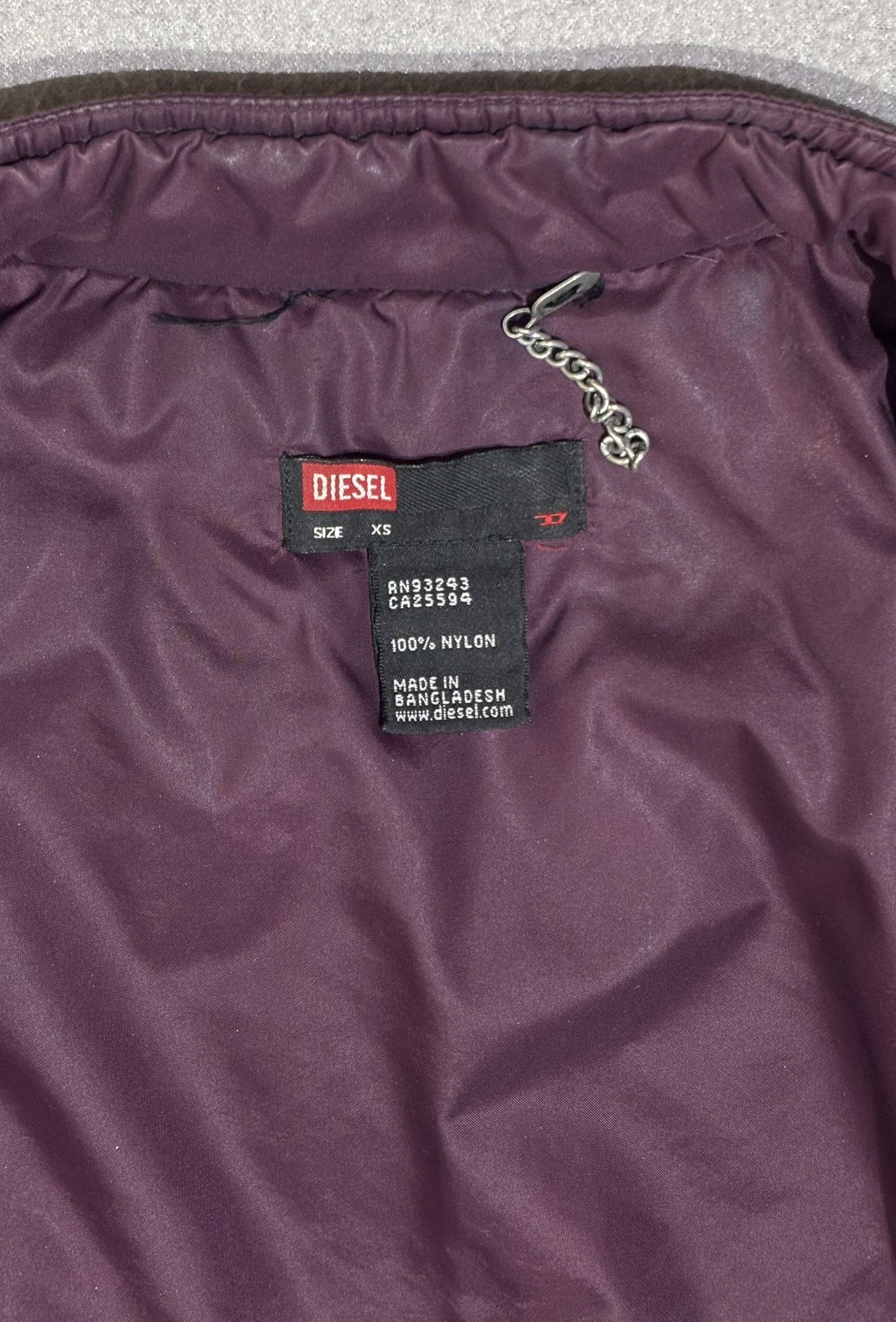 Diesel Diesel Bomber Jacket Size XS Size XS / US 0-2 / IT 36-38 - 16 Thumbnail