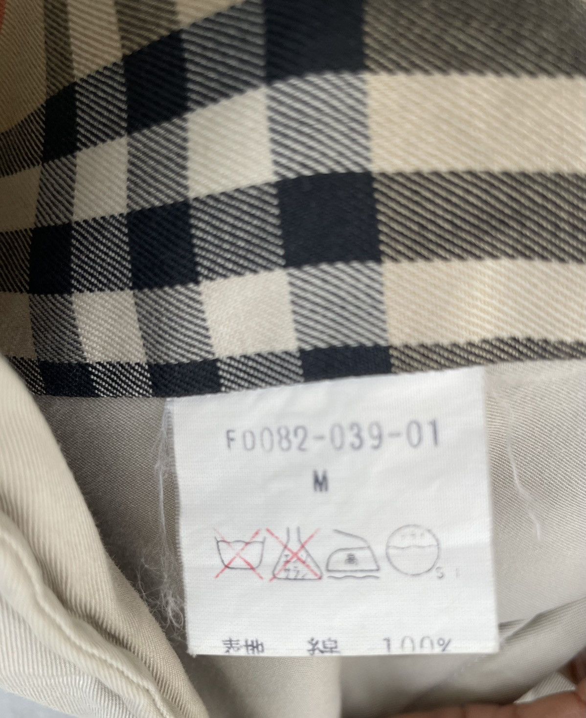 Burberry Prorsum × Vintage Vintage Burberrys Double Breasted Nova Check Trench Jacket Size US M / EU 48-50 / 2 - 14 Thumbnail