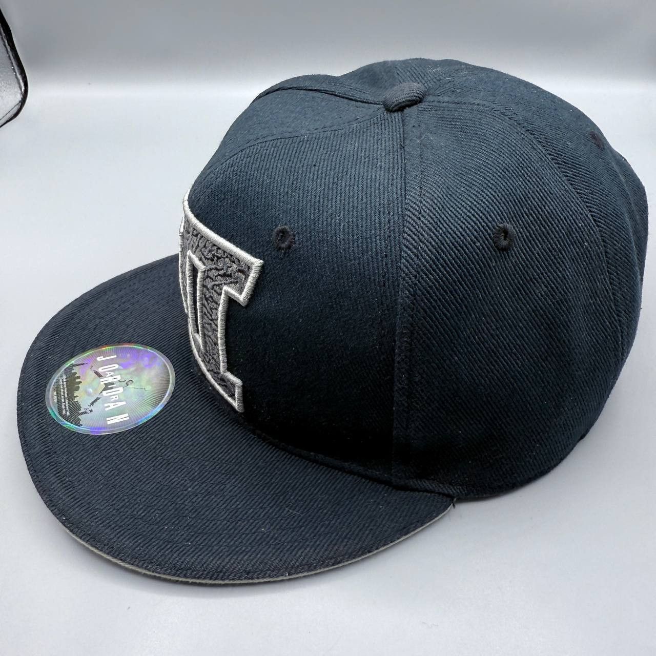 Jordan Brand Air Jordan Hat Men Navy Cement Elephant Snap Back Cap Size ONE SIZE - 3 Thumbnail