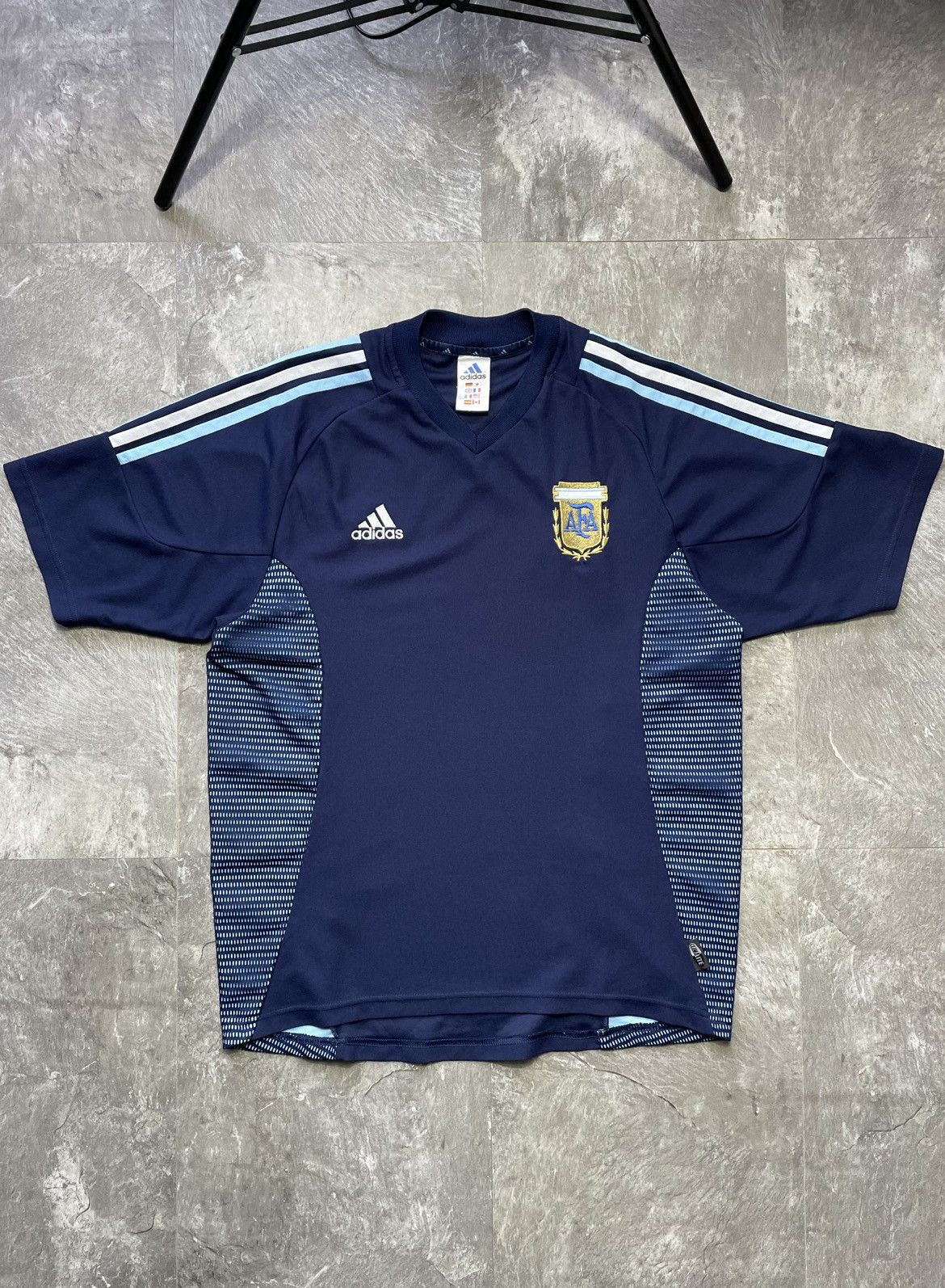 Vintage Argentina Adidas 2002 2004 Away Soccer Shirt Jersey