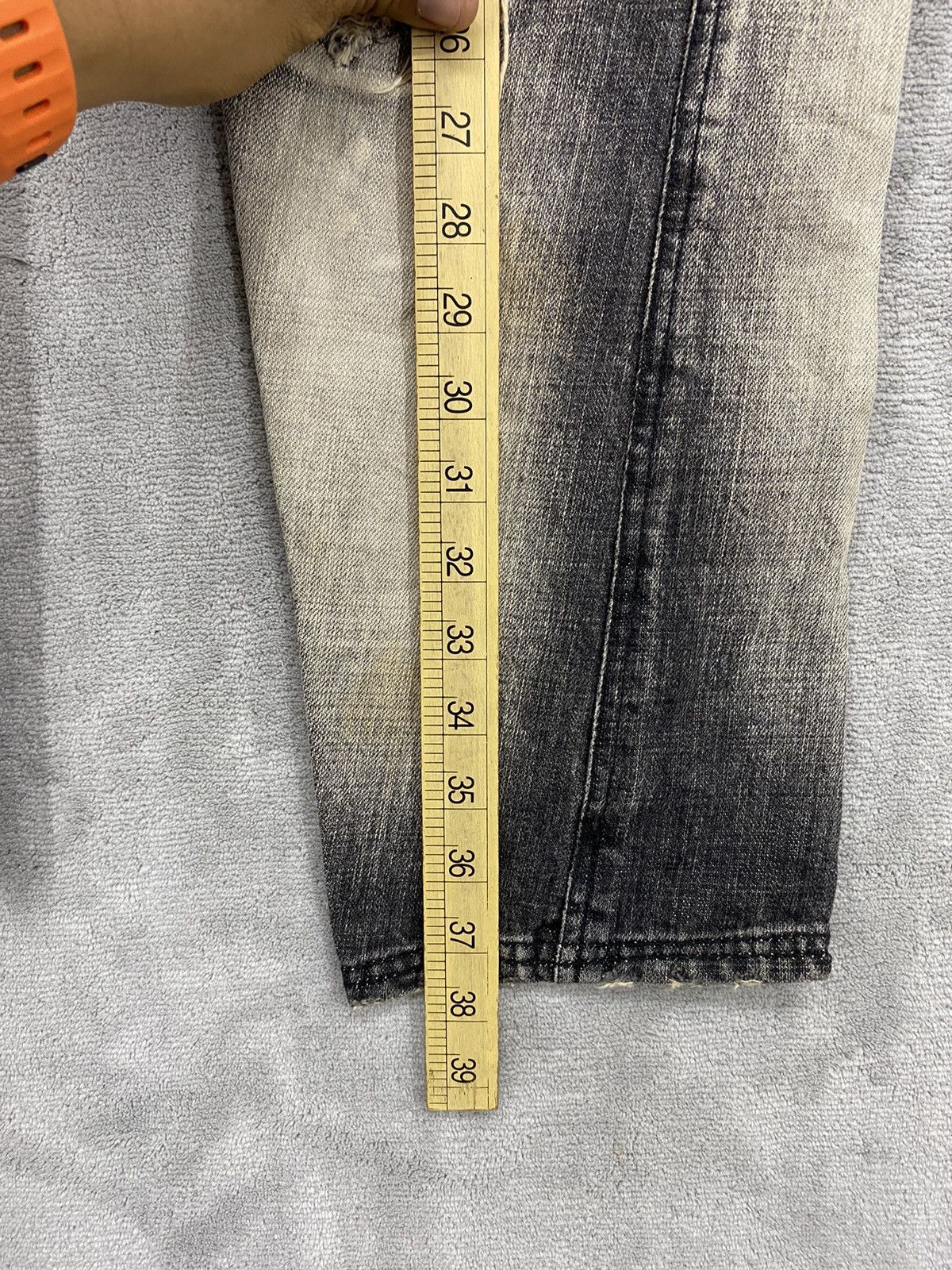 Japanese Brand 🔥 RARE CANDY STRIPPER POCKET PATCHWORK Size US 31 - 13 Thumbnail