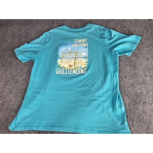 Tommy Bahama Tommy Bahama TShirt Gulltending Men Sz M Cotton Blue Island Size US L / EU 52-54 / 3 - 8 Thumbnail