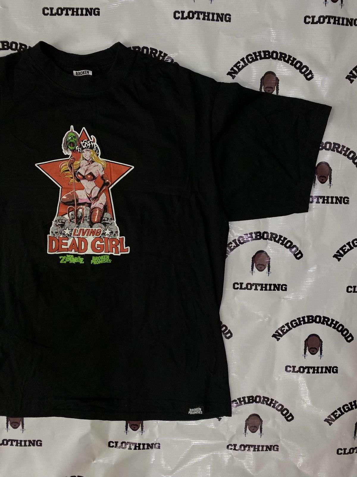 Broken Promises Co. ROB ZOMBIE x BROKEN PROMISES TEE. Size US XL / EU 56 / 4 - 9 Thumbnail
