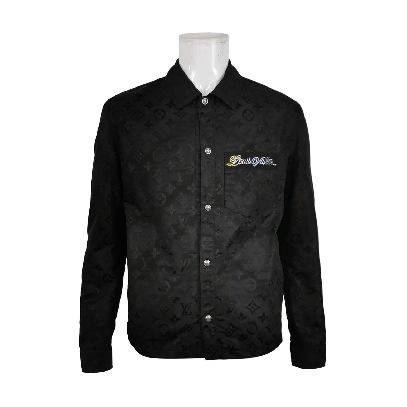 Louis Vuitton Louis Vuitton Monogram Silk Light Jacket 46 Size US S / EU 44-46 / 1 - 1 Thumbnail