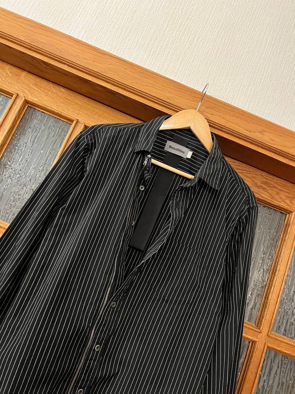 Japanese Brand Les Beautilities stripes screw shirt Size US M / EU 48-50 / 2 - 7 Thumbnail