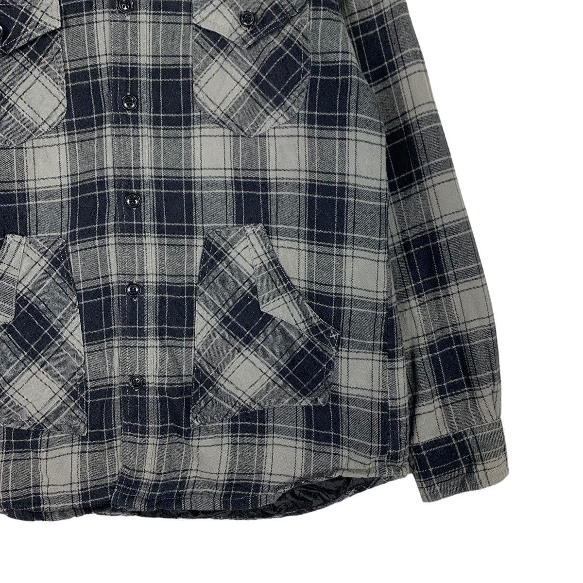 Japanese Brand Vintage KANSAI JEANS Four Pocket Tartan Flannel #0652-C30 Size US L / EU 52-54 / 3 - 4 Thumbnail
