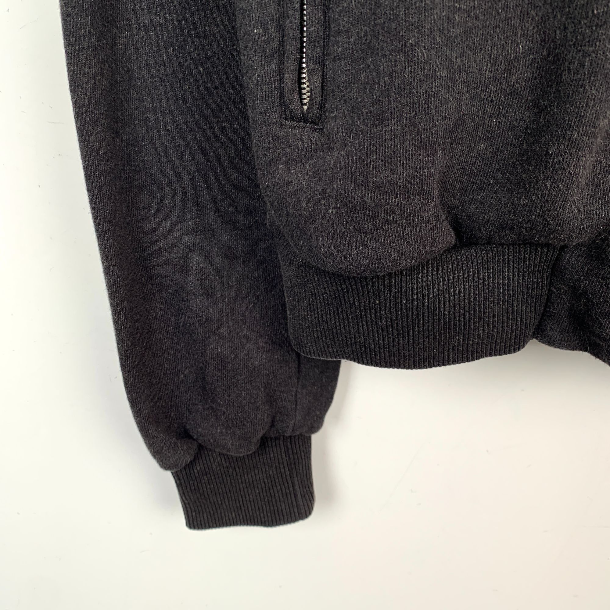 Dolce & Gabbana DOLCE & GABBANA Mens Black Cotton Crown Embroidered Zip-Up H Size US S / EU 44-46 / 1 - 4 Thumbnail
