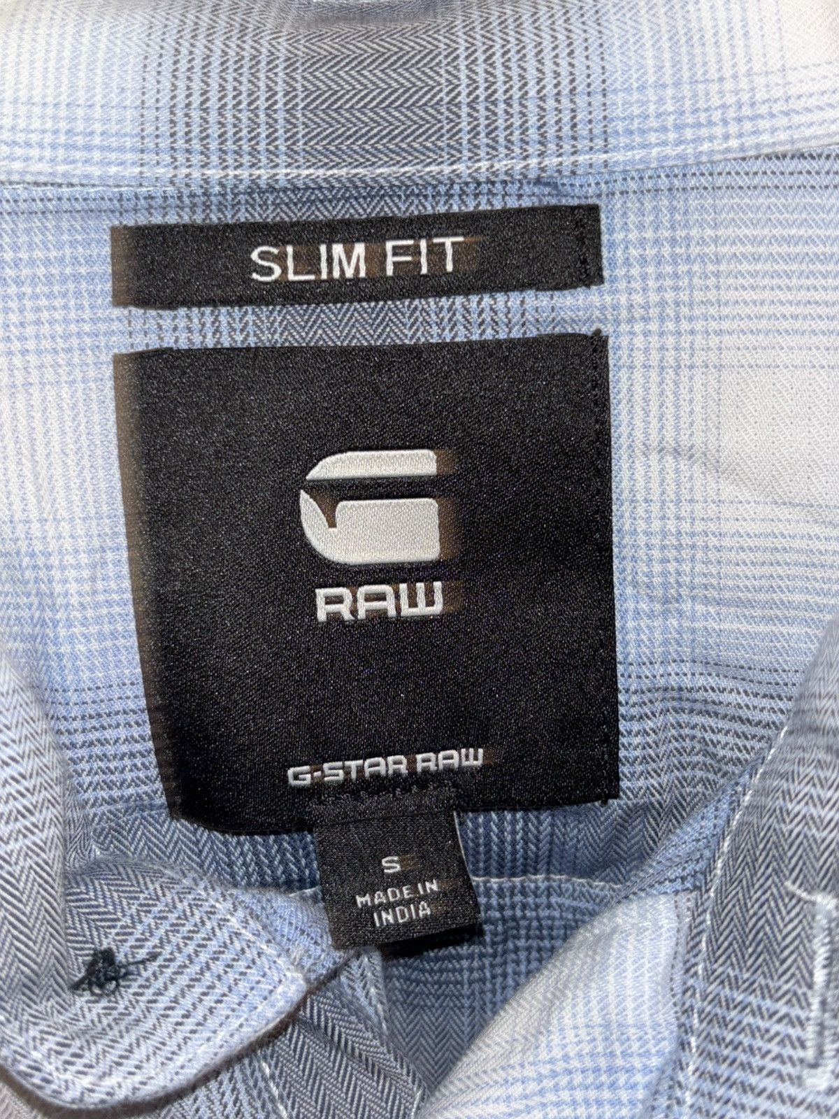G-Star G Star Raw Blue Button up Size US M / EU 48-50 / 2 - 4 Thumbnail