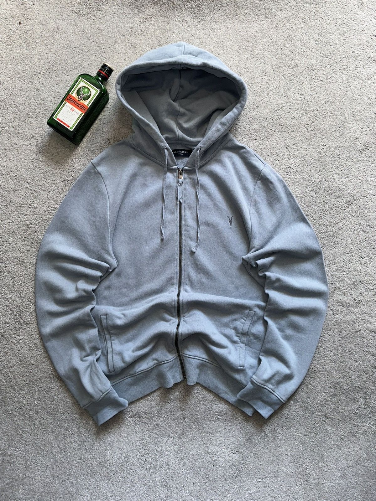 Allsaints AllSaints Full zip Hoodie Y2K Streetwear Size US L / EU 52-54 / 3 - 1 Thumbnail