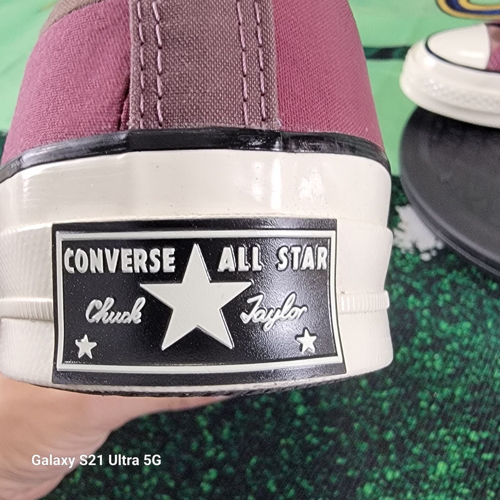 Converse Converse Chuck Taylor All-Star Hi Plant Color Patchwork Sz 8 Size US 8 / EU 41 - 8 Thumbnail