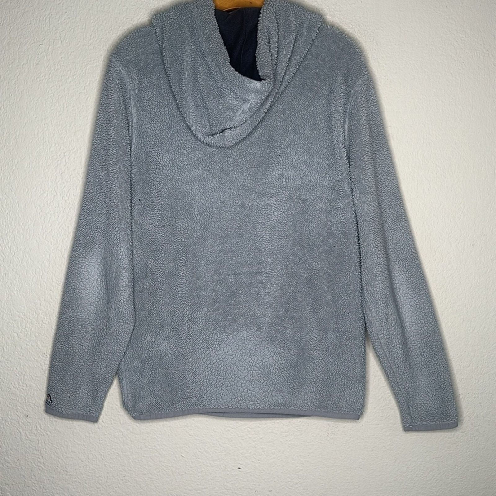Chubbies Chubbies High Pile Sherpa Hoodie in Silver Gray Sz Medium Size US M / EU 48-50 / 2 - 6 Thumbnail