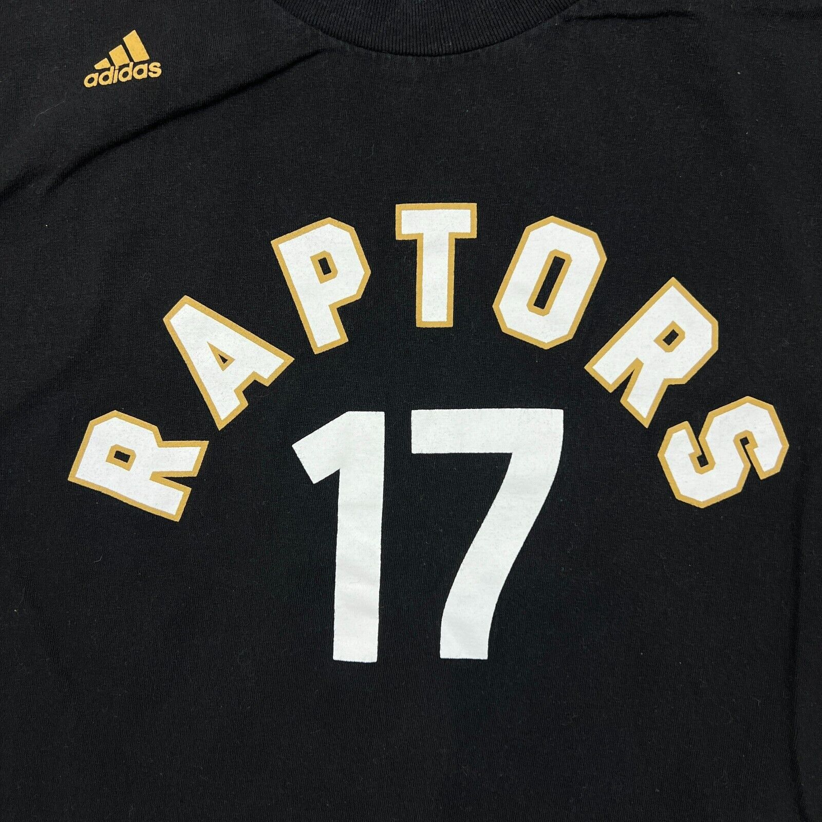 Adidas × NBA Adidas Toronto Raptors T Shirt Large Valanciunas NBA Tee Size US L / EU 52-54 / 3 - 2 Thumbnail