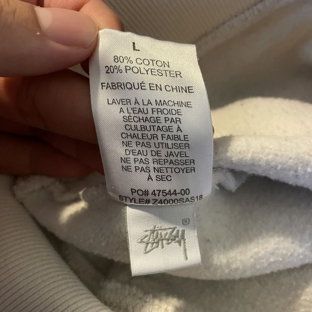 Stussy Stussy Fire 8-Ball Hoodie Size US L / EU 52-54 / 3 - 7 Thumbnail