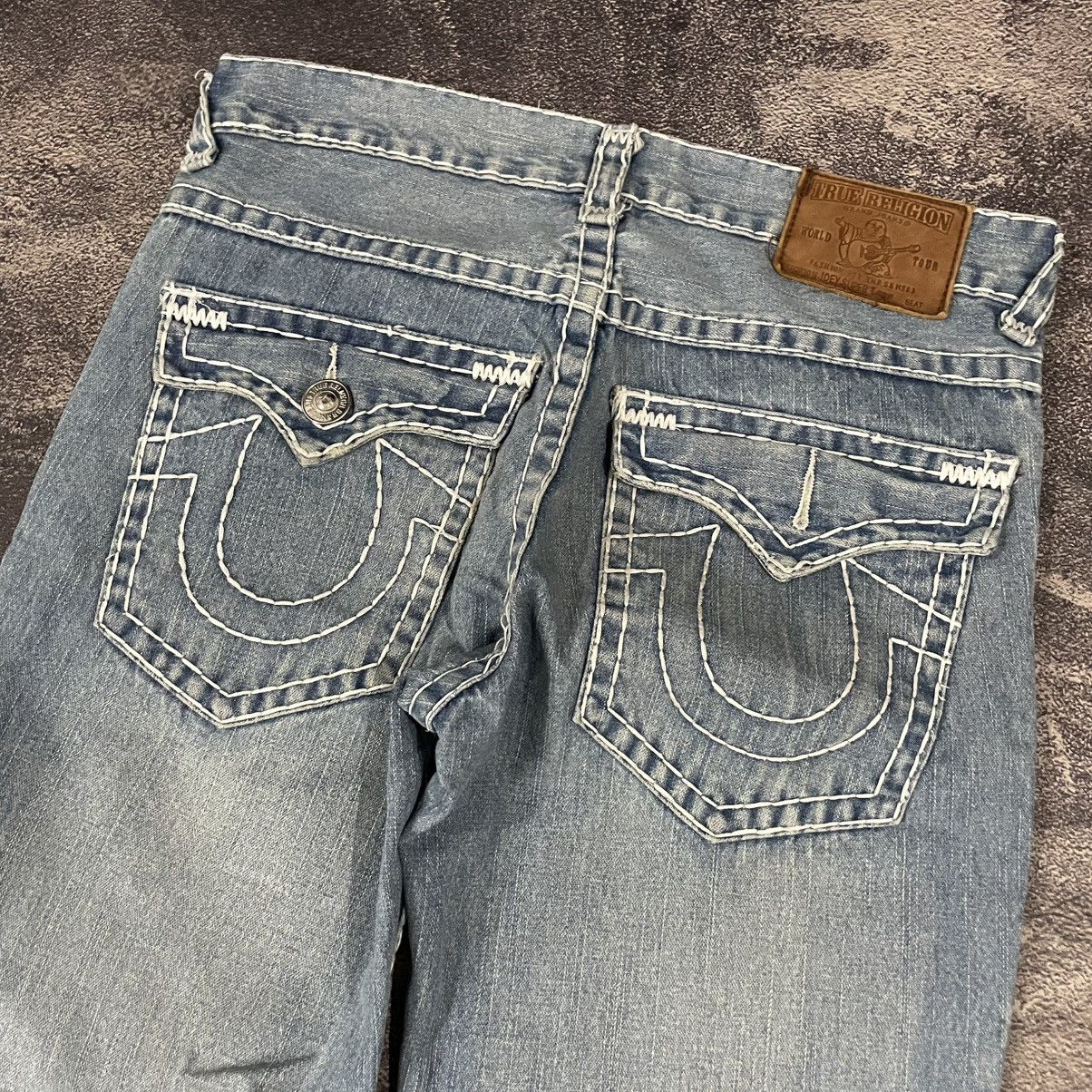 If Six Was Nine × Le Grande Bleu (L.G.B.) × Tornado Mart 90's True Religion flared jeans Size US 34 / EU 50 - 3 Thumbnail