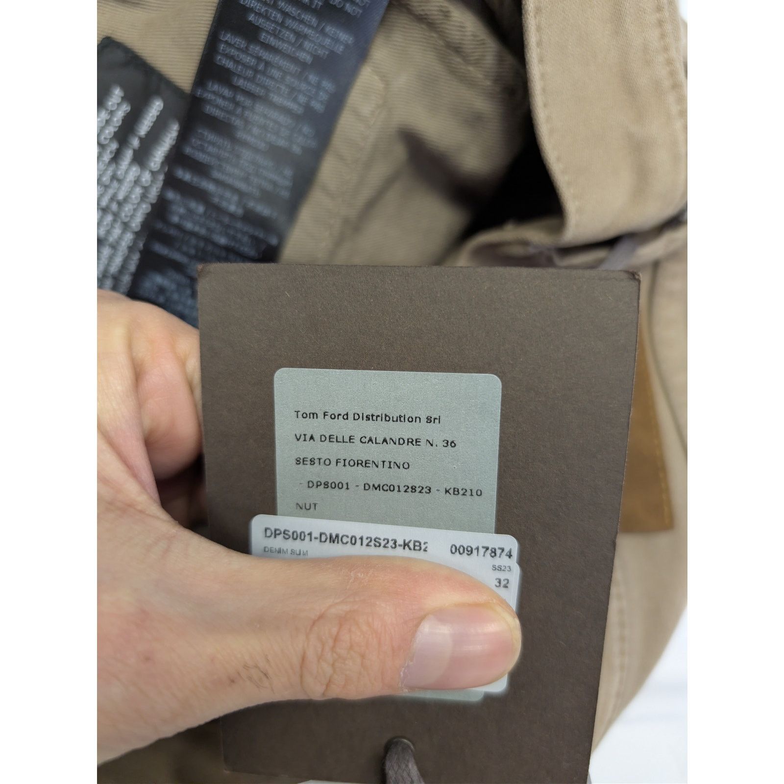 Tom Ford o1rshd1 Slim Jean in Brown Size US 32 / EU 48 - 24 Thumbnail