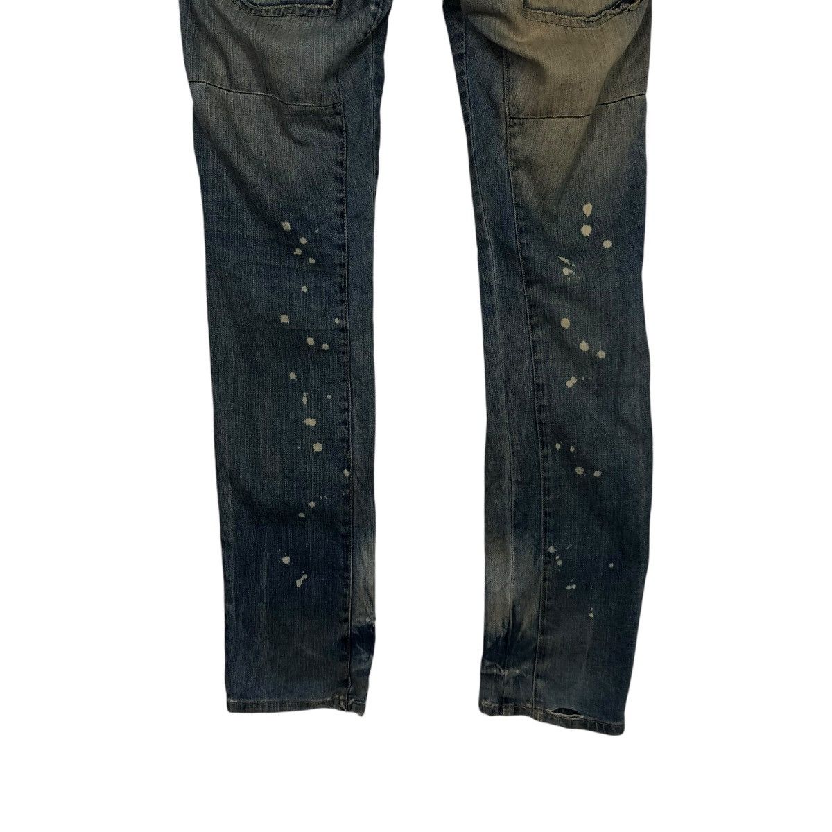 PPFM 🔥VINTAGE SKINNY DENIM JEANS PPFM BONDAGE PUNK DESIGN Size US 32 / EU 48 - 13 Thumbnail