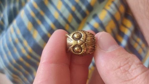 Handmade 3Pcs Cute Owl Knife Beads Paracord Bead Zipper Umbrella Rope Size ONE SIZE - 4 Thumbnail