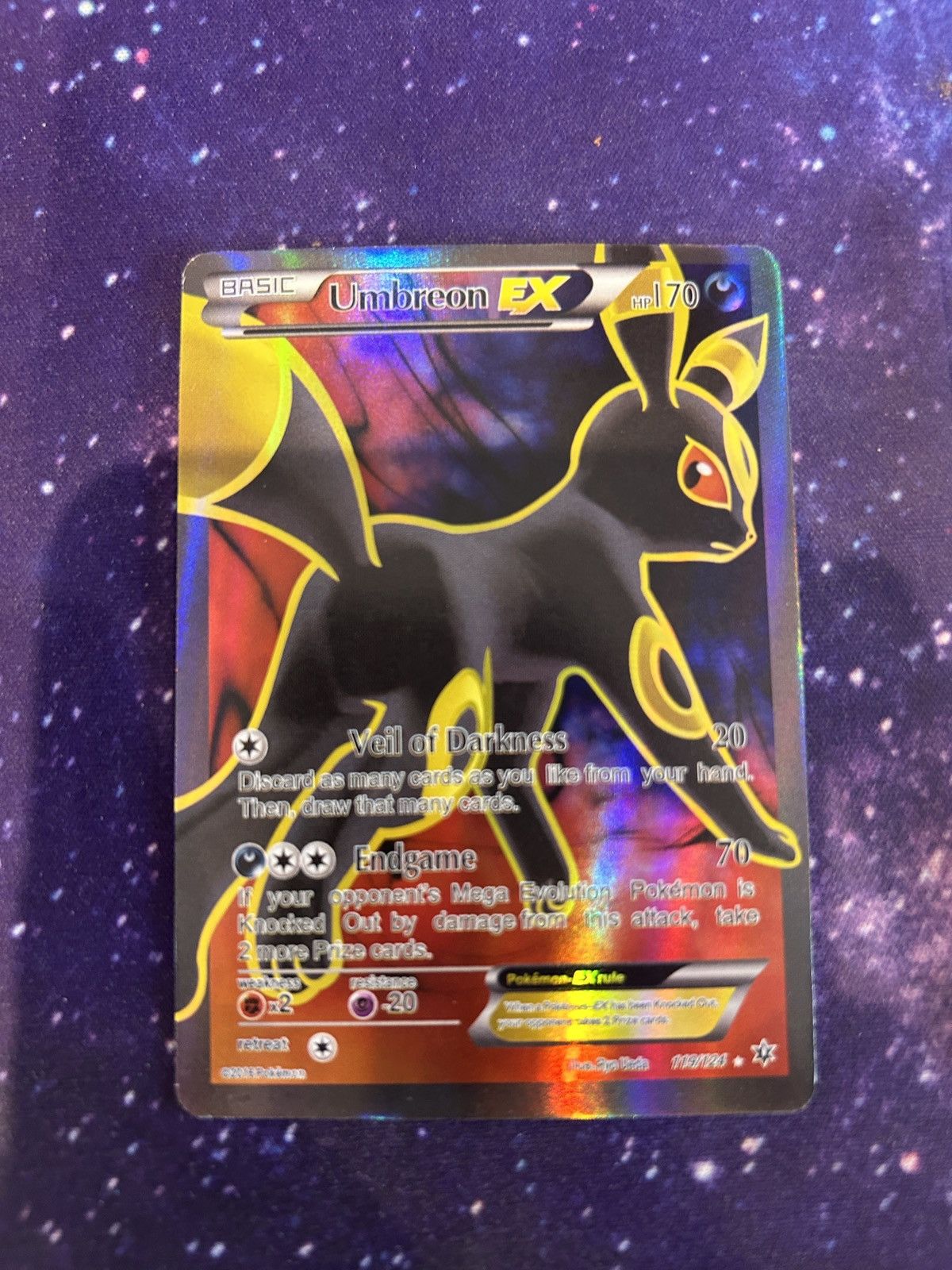 Pokemon Replica Umbreon pokemon card Size US XL / EU 56 / 4 - 1 Thumbnail