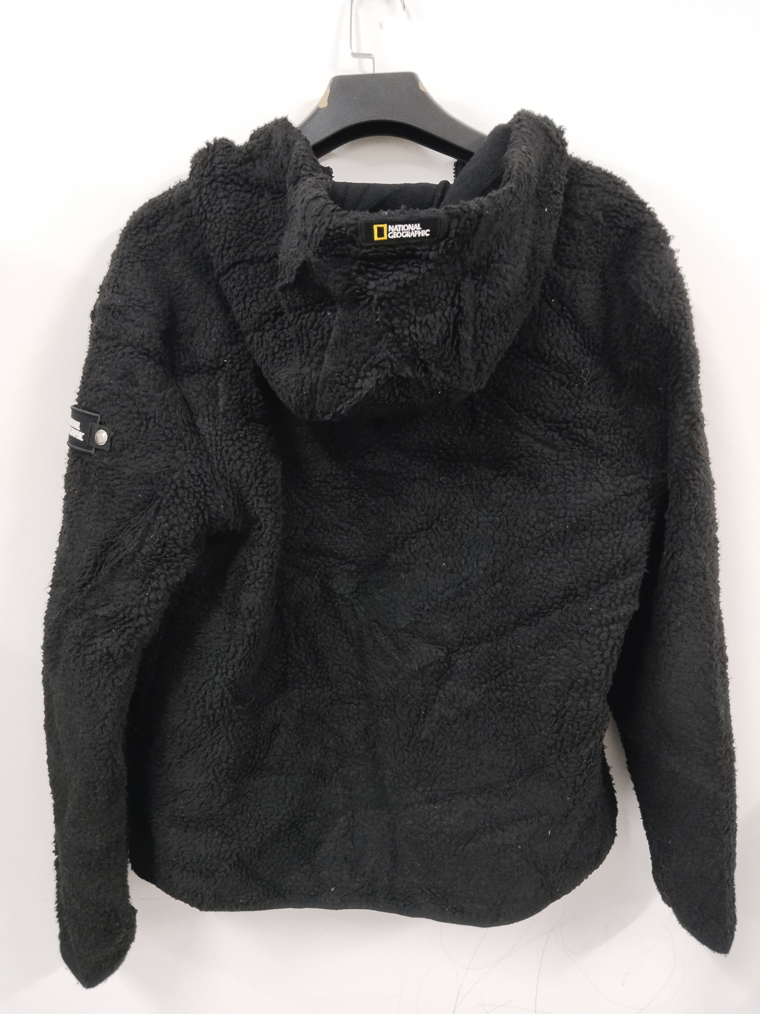 Vintage Best Offer🔥VINTAGE NATIONAL GEOGRAPHIC SHERPA HOODIE JACKET Size US L / EU 52-54 / 3 - 2 Thumbnail