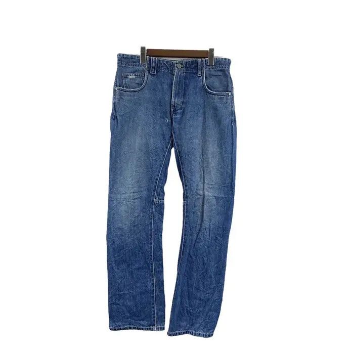 Hurley Vtg HURLEY NINE NINE Skateboard Blue Denim Jeans Pant Size US 34 / EU 50 - 1 Thumbnail