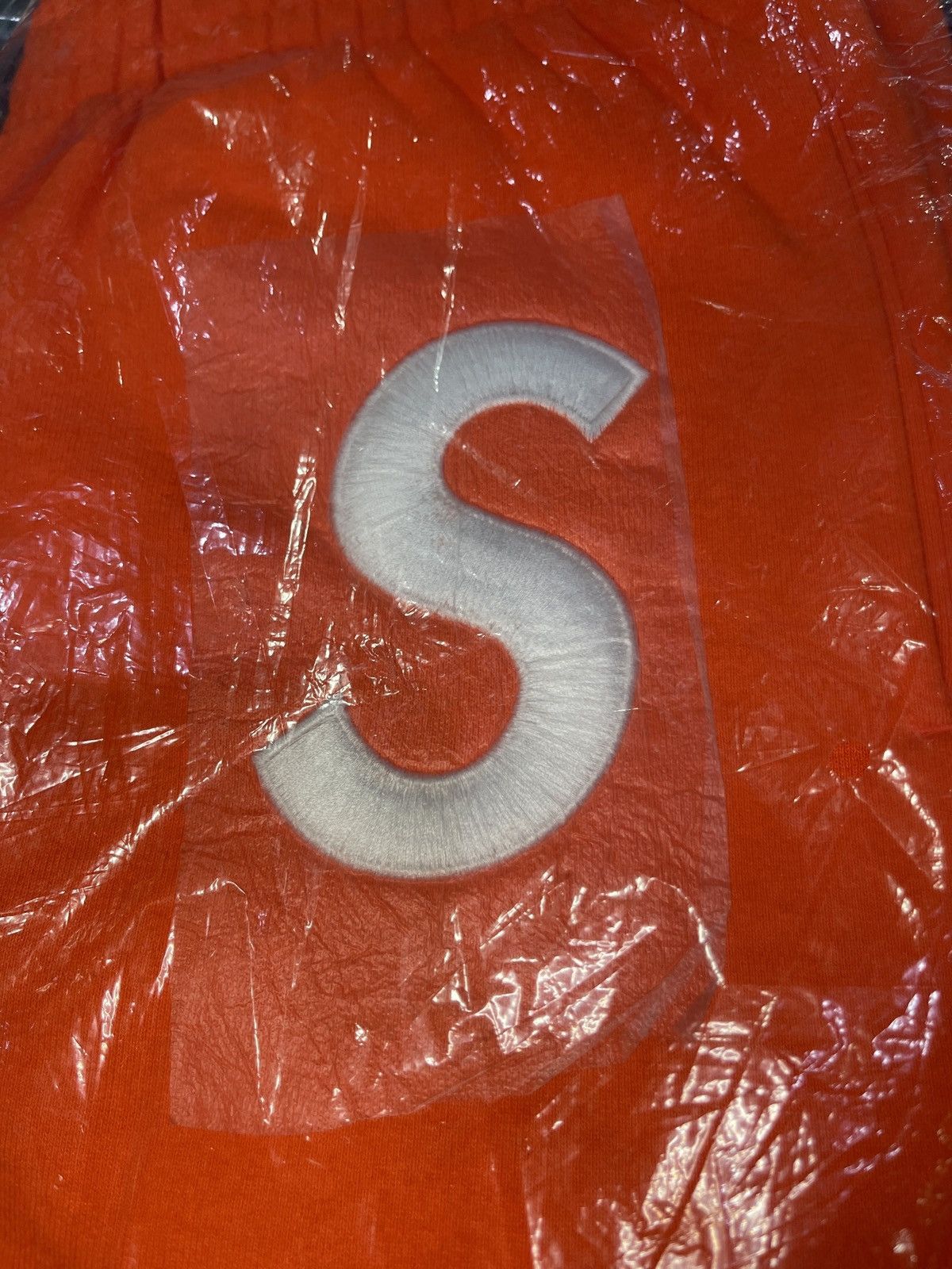 Supreme Supreme S Logo Sweatpant 'Bright Orange' Size US 30 / EU 46 - 4 Thumbnail