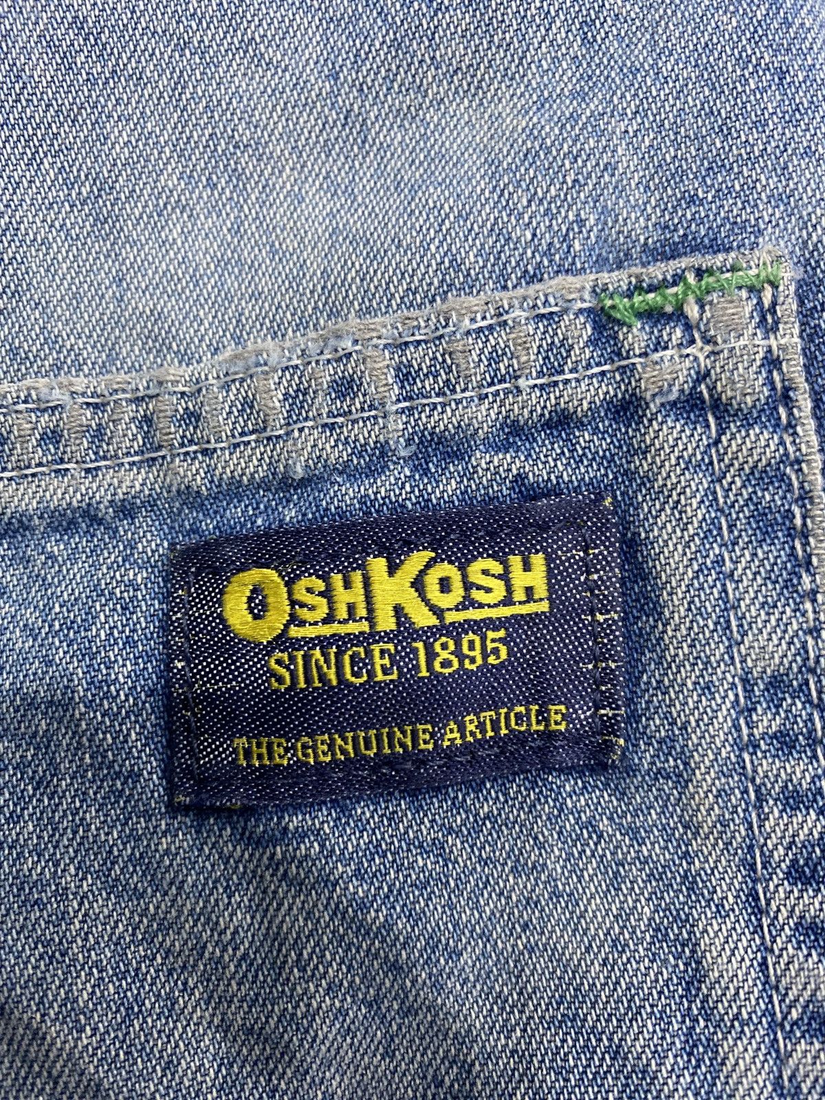 Japanese Brand × Oshkosh SUPER DESTROYED VINTAGE OSHKOSH CARPENTER BAGGY STYLE Size US 34 / EU 50 - 9 Thumbnail
