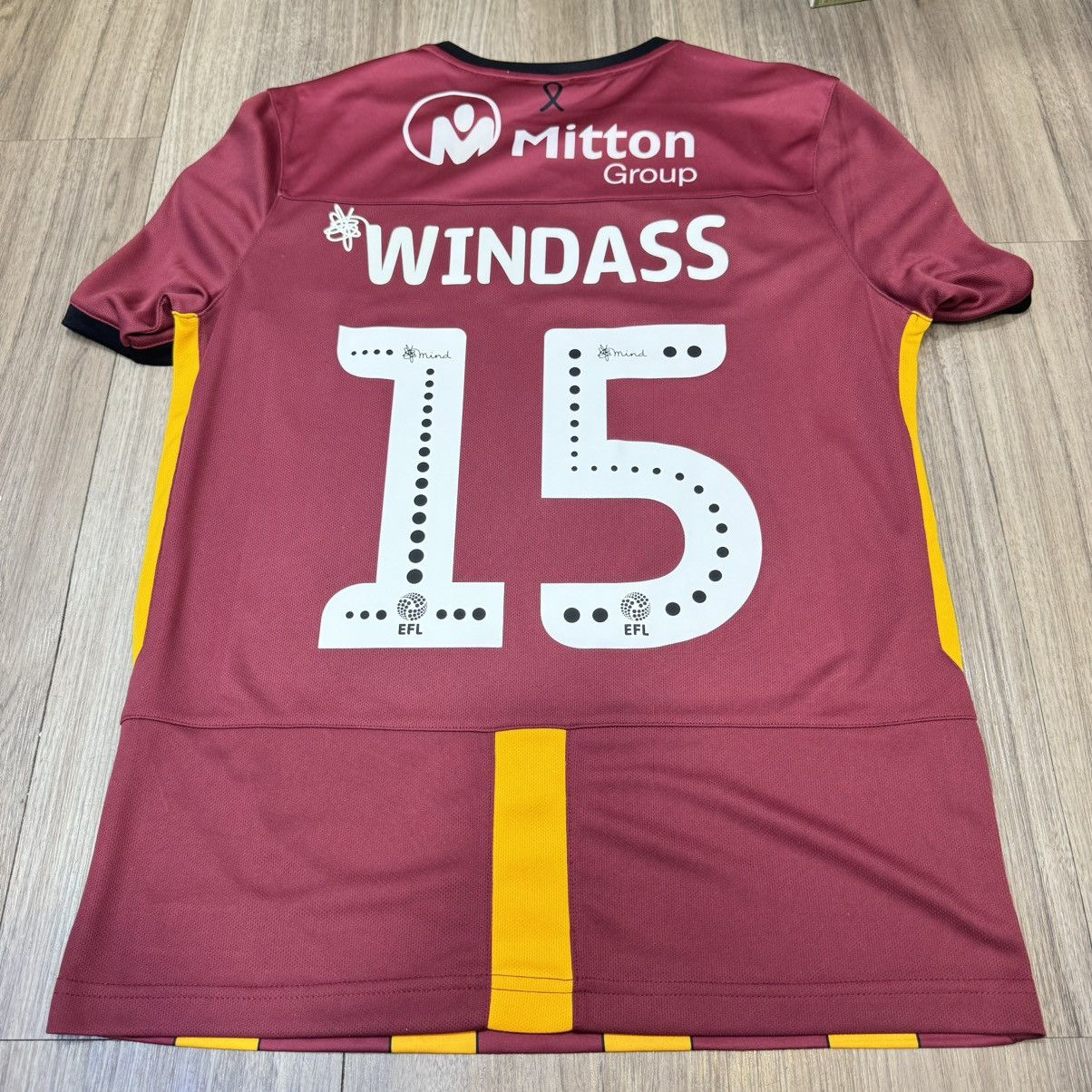 Other Bradford City 19/20 home shirt #15 Windass Size US S / EU 44-46 / 1 - 2 Thumbnail