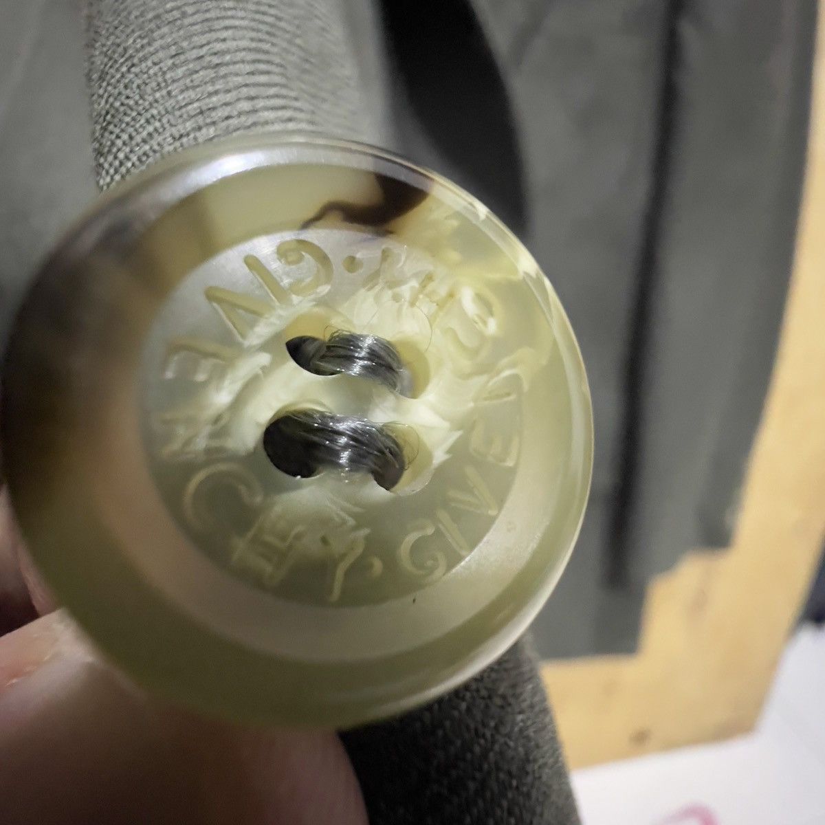 Designer × Givenchy × Japanese Brand Vintage Givenchy Blazer Very Nice Design Size 44S - 9 Thumbnail