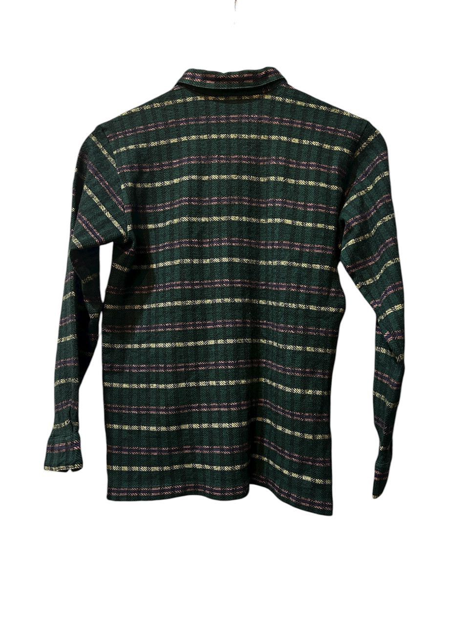 Yves Saint Laurent Vintage Yves Saint Laurent stripe collar polo tee longsleeve Size XS / US 0-2 / IT 36-38 - 2 Thumbnail