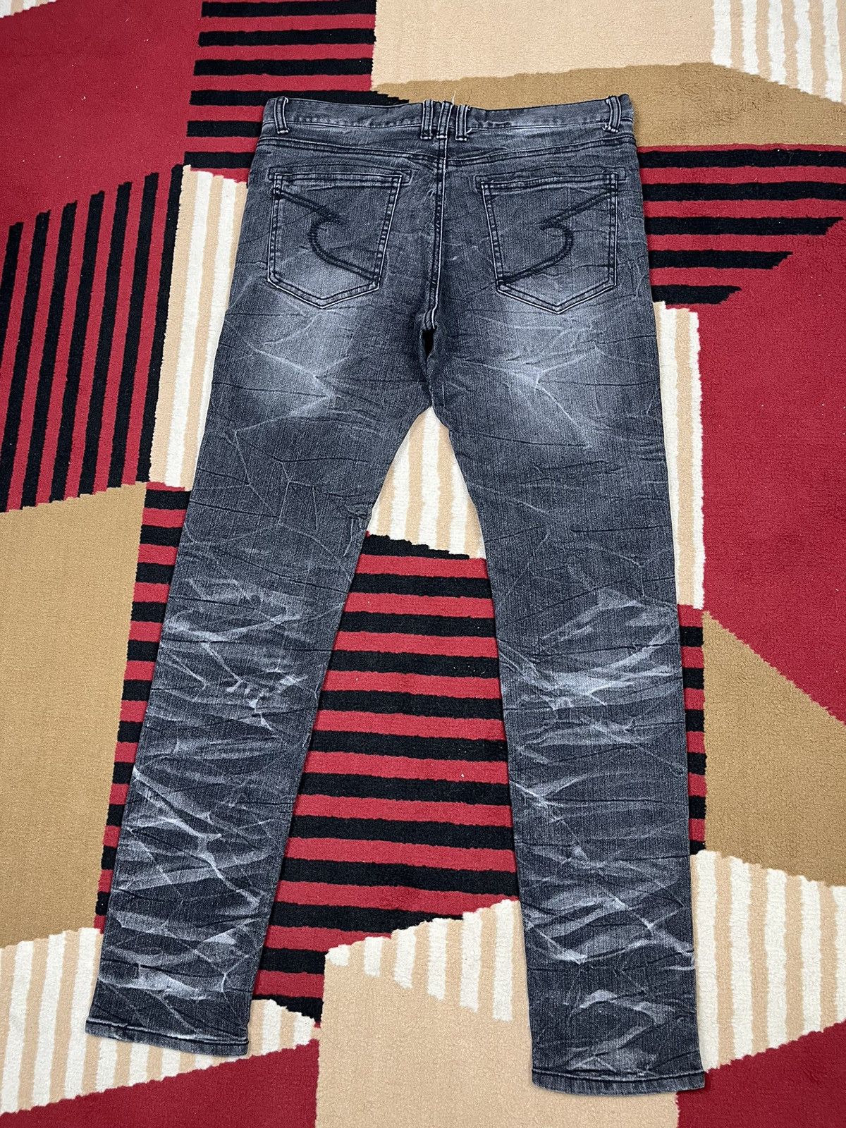 semanticdesign Semantic Design Faded Jeans Size US 33 - 8 Thumbnail