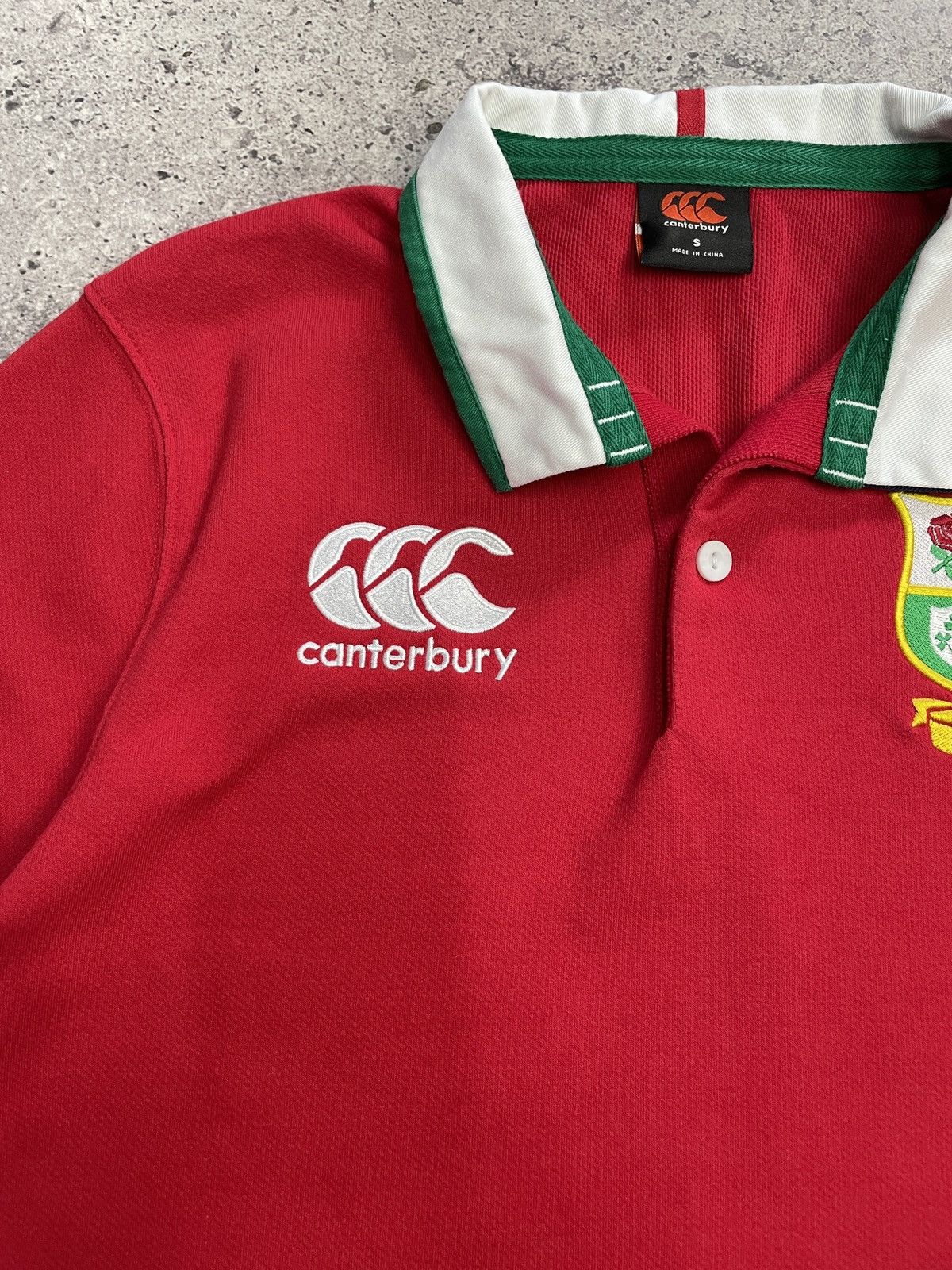 Vintage Vintage Nike Rugby South Africa 00s Striped Polo Size US S / EU 44-46 / 1 - 5 Thumbnail