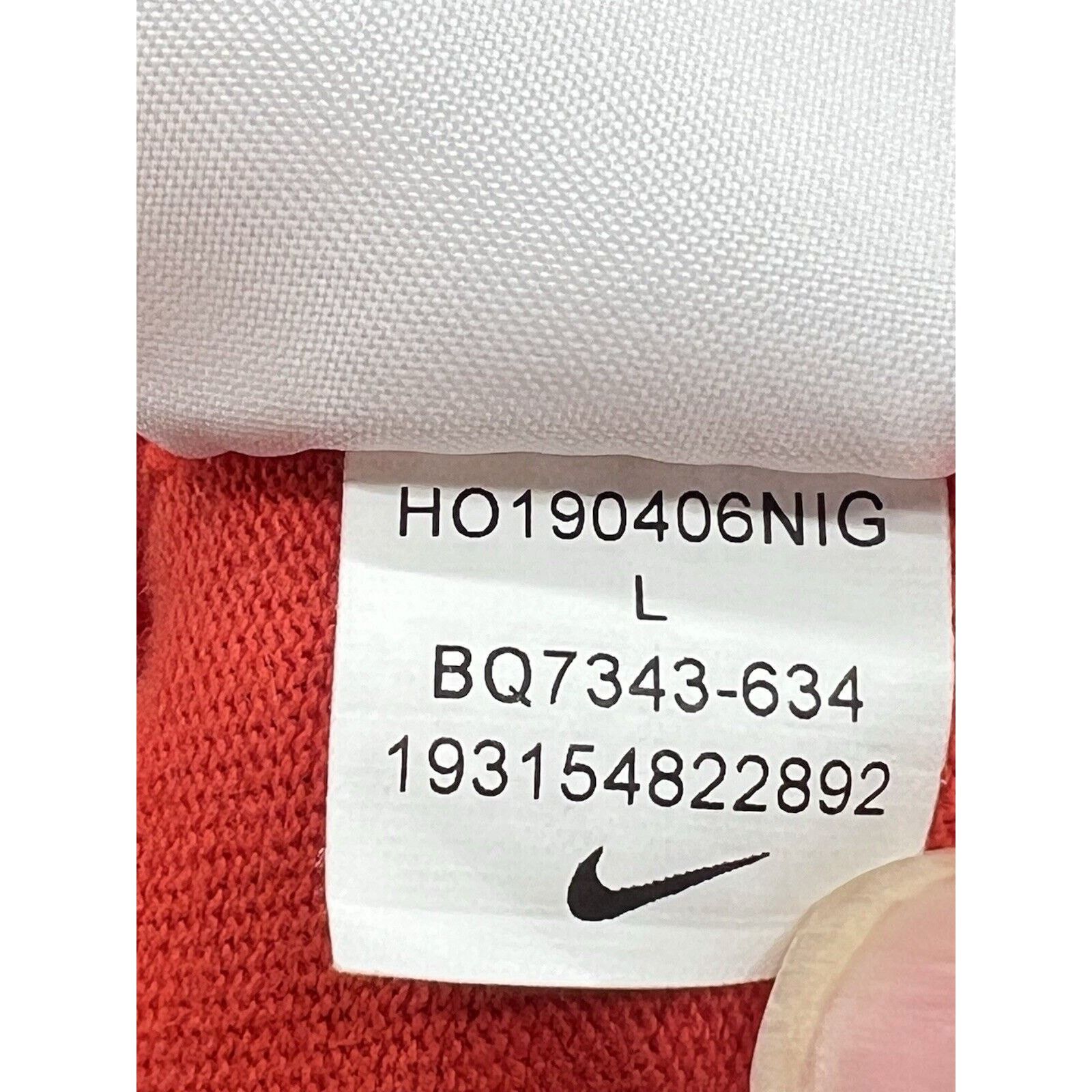 Nike ACG Nike ACG Logo Short Sleeve Red T-Shirt BQ7342-634 Size Large Size US L / EU 52-54 / 3 - 4 Thumbnail