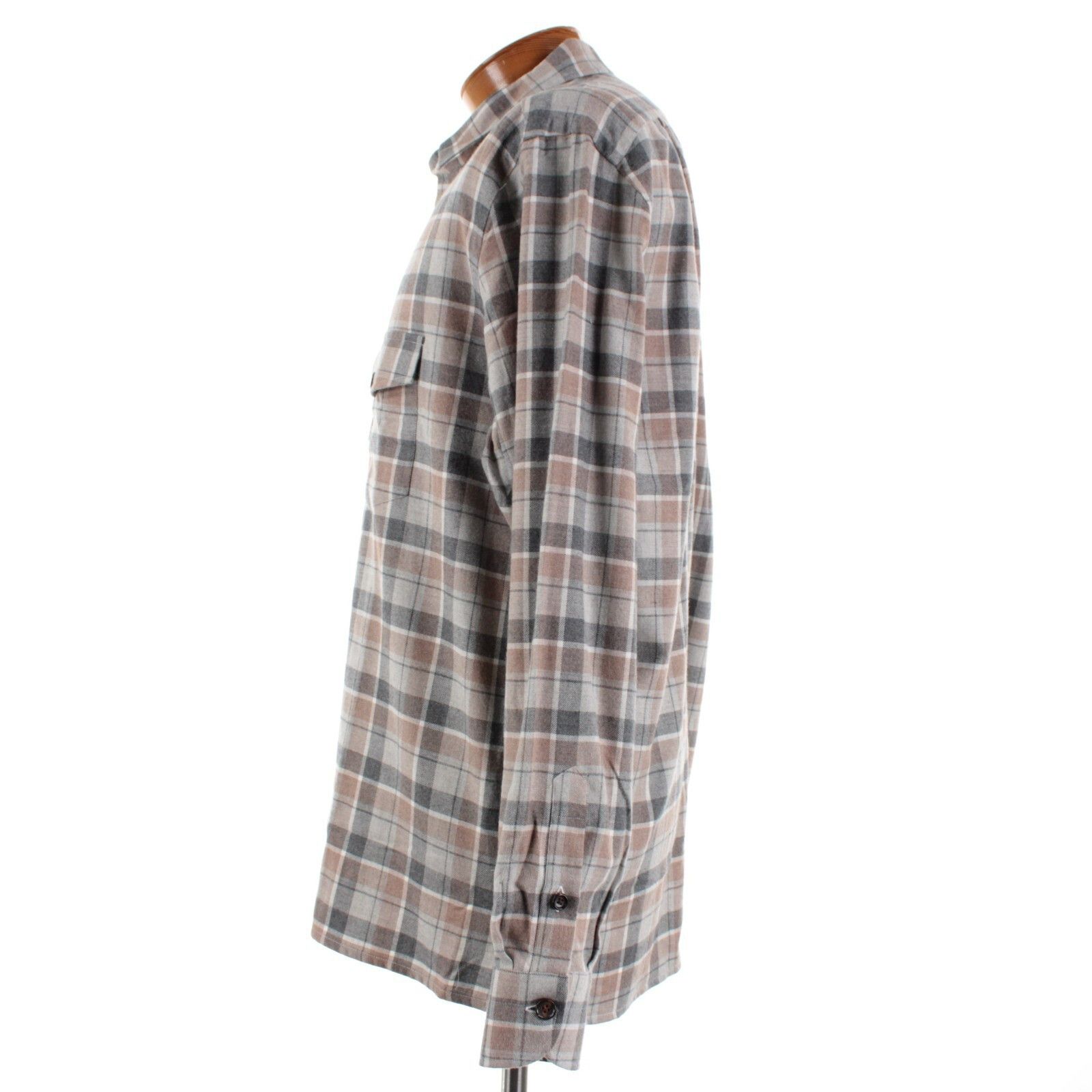 Luciano Barbera Luciano Barbera Overshirt Size XL US In Gray Cotton Size US XL / EU 56 / 4 - 4 Thumbnail